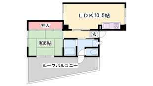 山陽魚住駅 徒歩2分 4階の物件間取画像